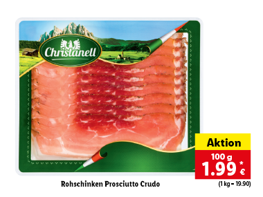 Rohschinken Prosciutto Crudo
