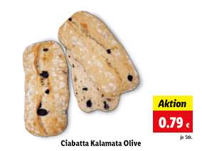Ciabatta Kalamata Olive