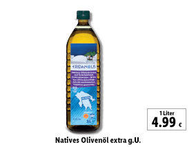Natives Olivenöl g.U.