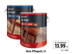 Holz-Pflegeöl, 3 l