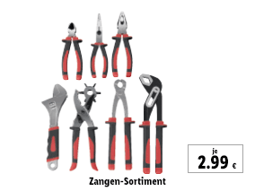 Zangen-Sortiment