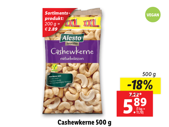Cashewkerne