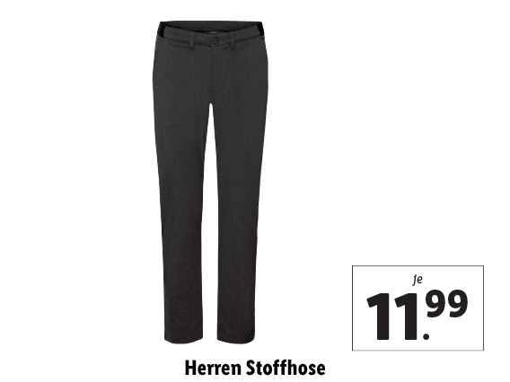 Herren Stoffhose