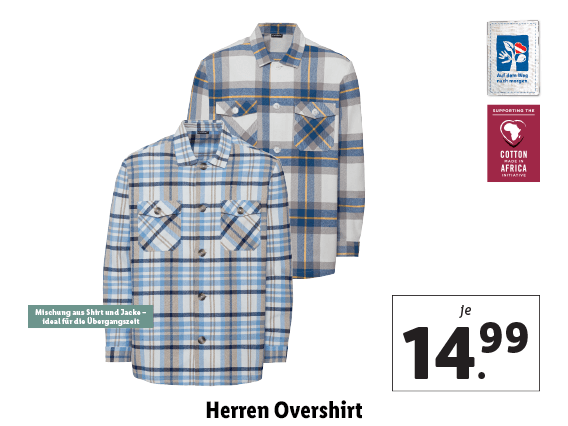 Herren Overshirt