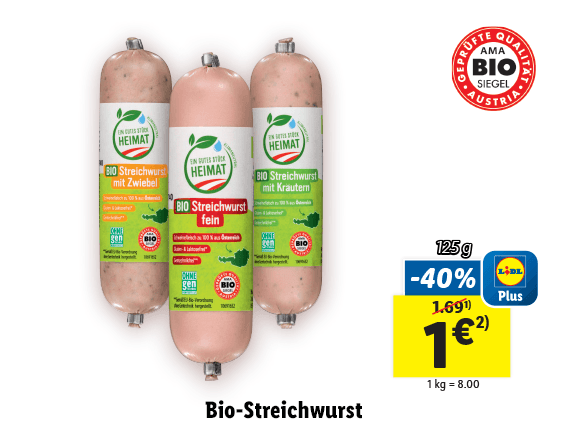 Bio-Streichwurst 