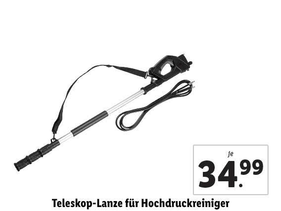  Teleskop-Lanze für Hochdruckreiniger 