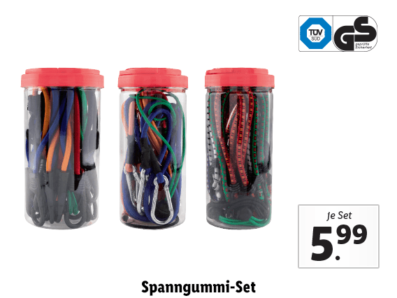  Spanngummi-Set 