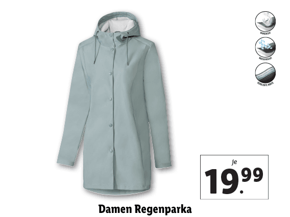 Damen Regenparka