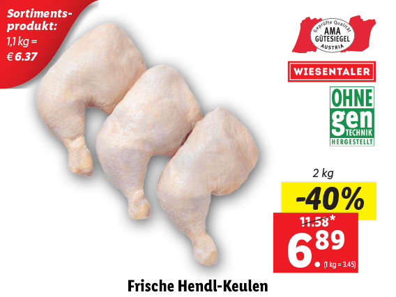  Frische Hendl-Keulen 