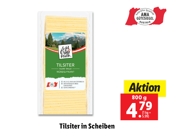  Tilsiter in Scheiben 