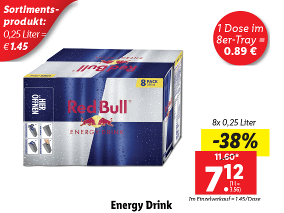  Red Bull Energy Drink 