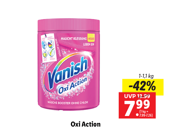  Vanish Oxi Action 