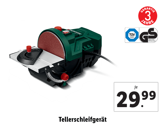  Tellerschleifgerät 