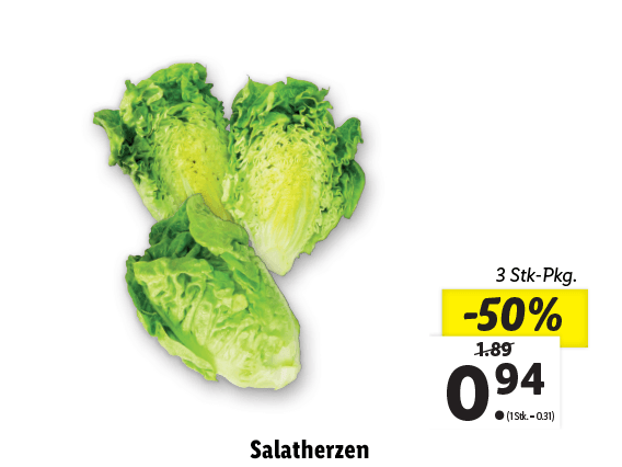 Salatherzen 