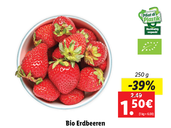 Bio Erdbeeren 
