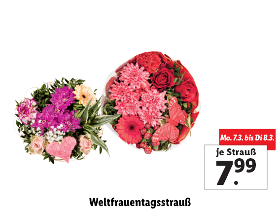 Weltfrauentagsstrauß 