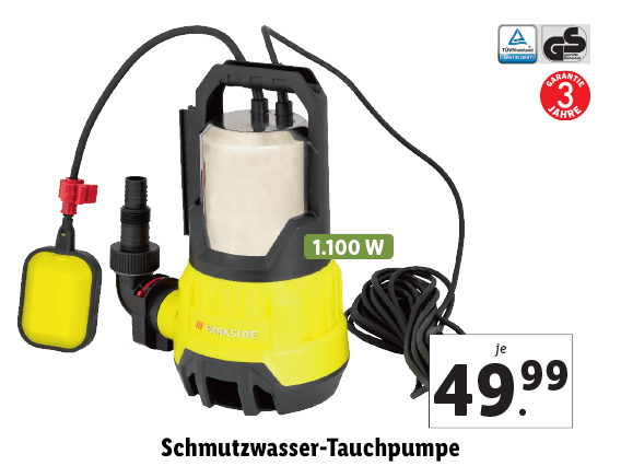 Schmutzwasser-Tauchpumpe