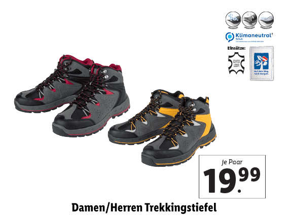 Damen/Herren Trekkingstiefel