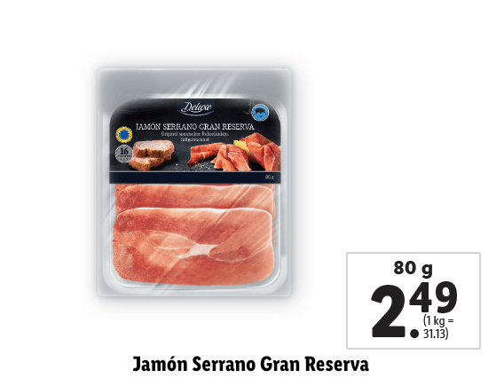  Jamón Serrano Gran Reserva 