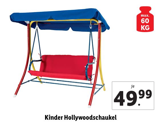  Kinder Hollywoodschaukel 