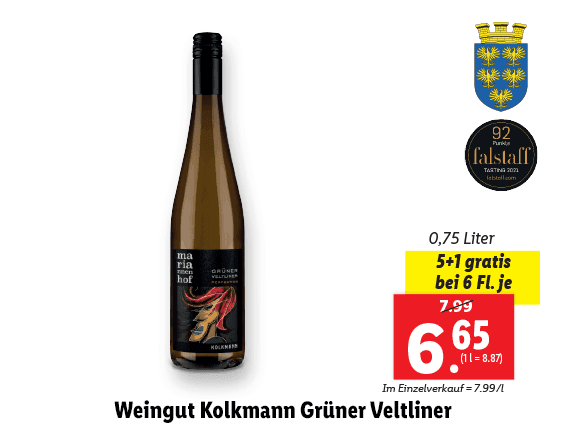  Weingut Kolkmann Grüner Veltliner 