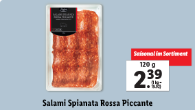  Salami Spianata Rossa Piccante 