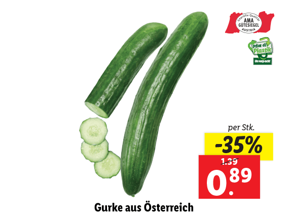 Gurke aus Österreich