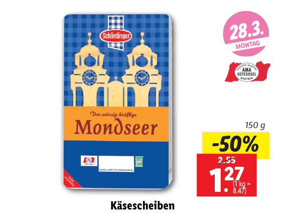 Schärdinger Käsescheiben