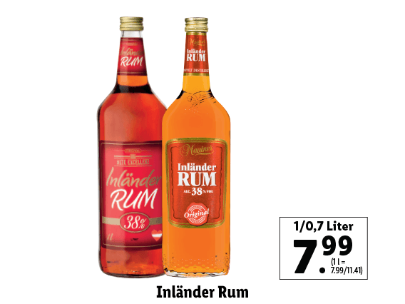 Alte Excellenz/Mautner Inländer Rum 
