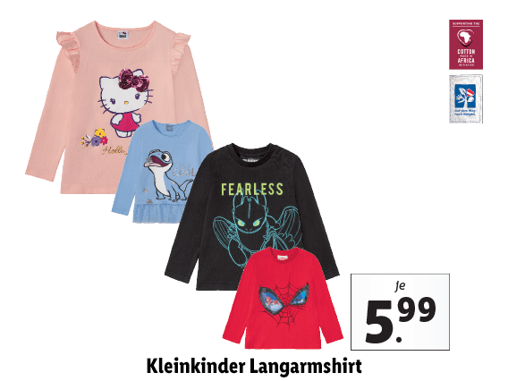 Kleinkinder Langarmshirt