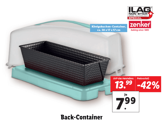 Zenker® Back-Container 