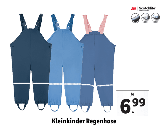Kleinkinder Regenhose
