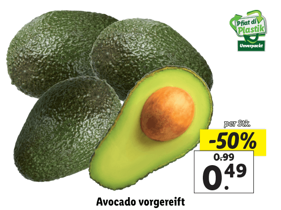  Avocado vorgereift 