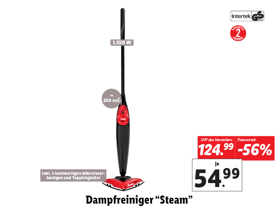 Vileda® Dampfreiniger “Steam” 