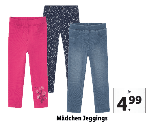 Mädchen Jeggings