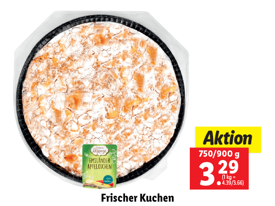 Frischer Kuchen 