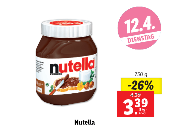 Ferrero Nutella 