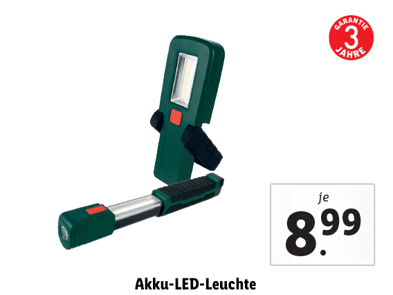 Akku-LED-Leuchte 