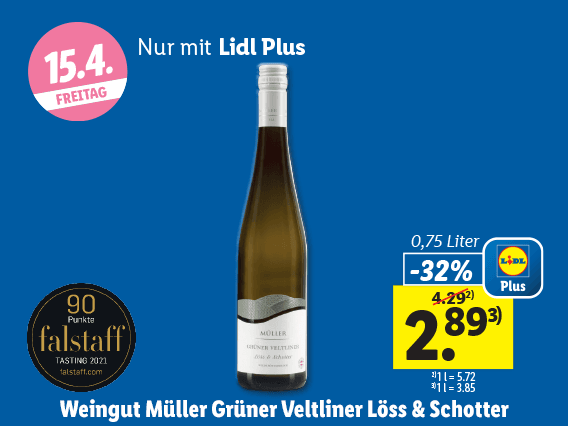 Weingut Müller Grüner Veltliner Löss & Schotter 