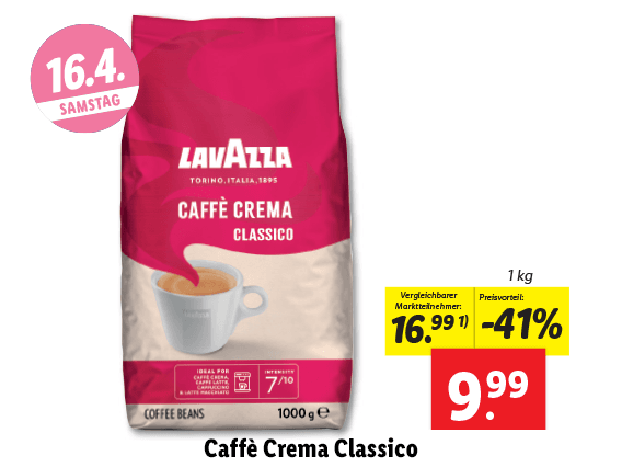 Lavazza Caffè Crema Classico 