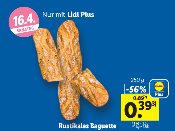 Rustikales Baguette 