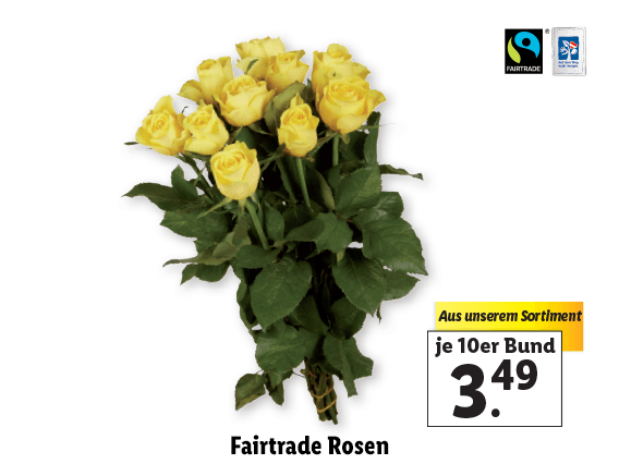 Fairtrade Rosen 