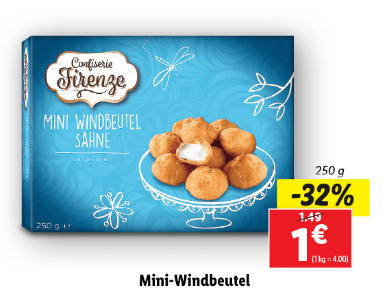 Mini-Windbeutel 