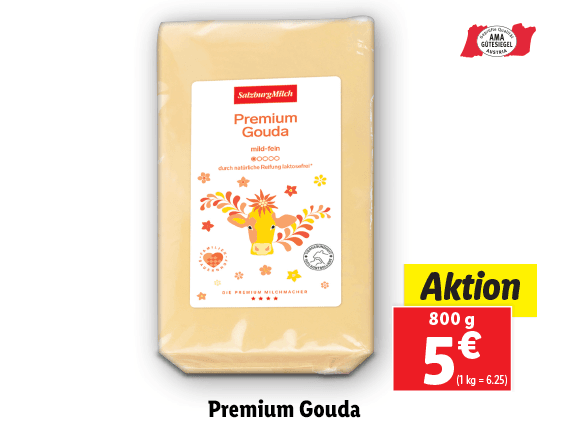 SalzburgMilch Premium Gouda 