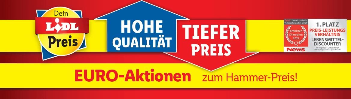 Hohe Qualität - tiefer Preis