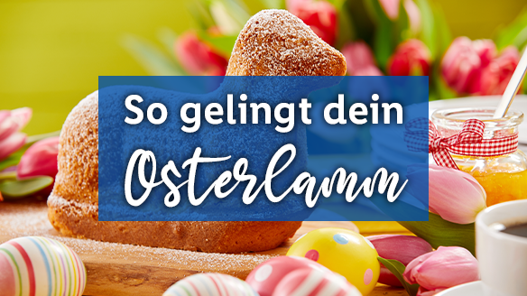 Osterlamm backen