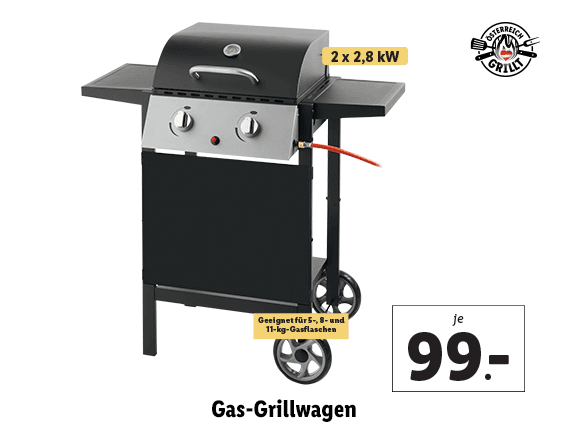 Grillmeister® Gas-Grillwagen