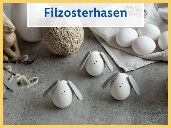 Filz-Osterhasen