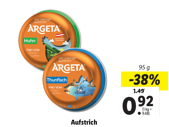 Argeta Aufstrich