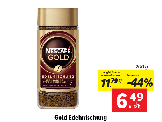 Nescafé Gold Edelmischung 